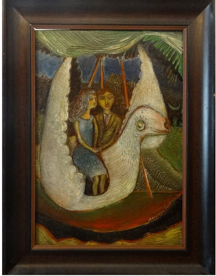 Œuvre de Aristide Caillaud, « Le couple »